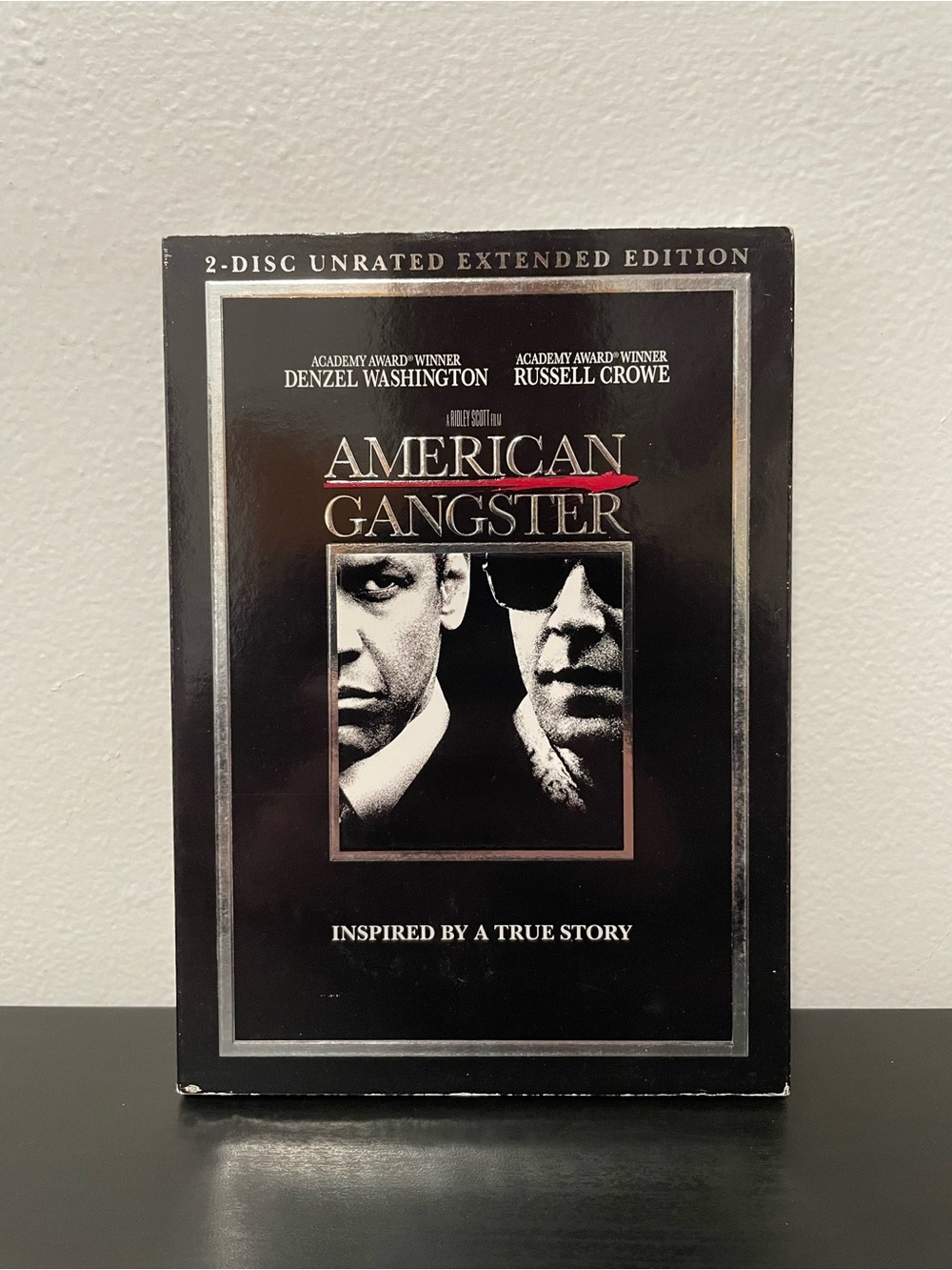 American Gangster DVD NEW SEALED Denzel Washington 2 Disc Unrated Extended 2007